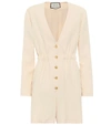 GUCCI WOOL AND SILK JUMPSUIT,P00416001