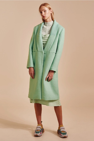 C/meo Collective Duality Coat In Mint