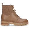 Gianvito Rossi Martis 40 Leather Ankle Boots In Beige