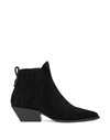 FURLA FURLA LADY M ANKLE BOOT T.45 WOMAN ANKLE BOOTS BLACK SIZE 7.5 SOFT LEATHER, POLYESTER,11775505VF 7