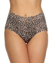 HANKY PANKY RETRO LEOPARD-PRINT LACE BRIEFS,PROD225170186