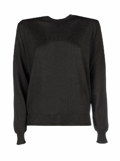 Balenciaga Black Wool Sweater