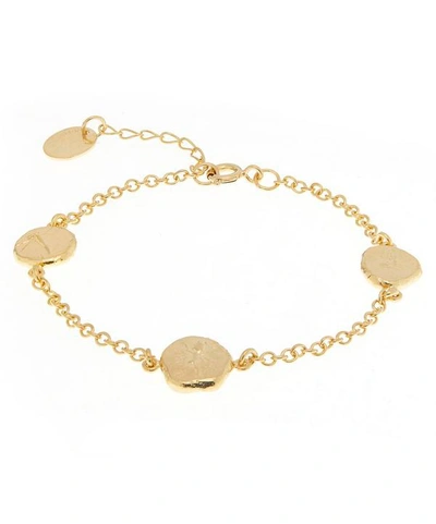 Alex Monroe Gold-plated Palaeontology Charm Bracelet