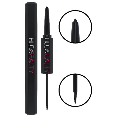 Huda Beauty Life-liner Duo Pencil & Liquid Eyeliner - Colour Black