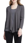 Nic + Zoe Four-way Cardigan In Timber