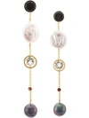 LIZZIE FORTUNATO BON VIVANT EARRINGS