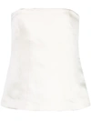 MARINA MOSCONE STRAPLESS FITTED TOP