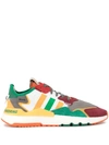 WHITE MOUNTAINEERING COLOUR BLOCK PANELLED SNEAKERS