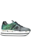 PREMIATA BETH GLITTER SNEAKERS