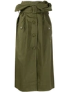 JACQUEMUS MID-LENGTH TRENCH SKIRT