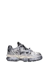 MAISON MARGIELA ADDICT SNEAKERS IN SILVER TECH/SYNTHETIC,11087588