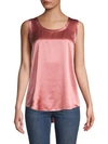 Lafayette 148 Reversible Perla Tank In Vintage Rose