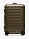 FPM - FABBRICA PELLETTERIE MILANO BY NICK WOOSTER GREEN BANK SPINNER 53 CABIN SUITCASE,A150531542314482885