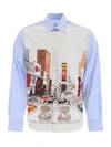 LANVIN BABAR PRINT SHIRT,11087732