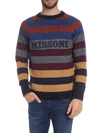 MISSONI ROUND NECK WOOL AND COTTON,11087288