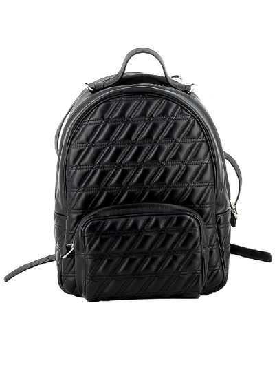 Zanellato Black Leather Backpack