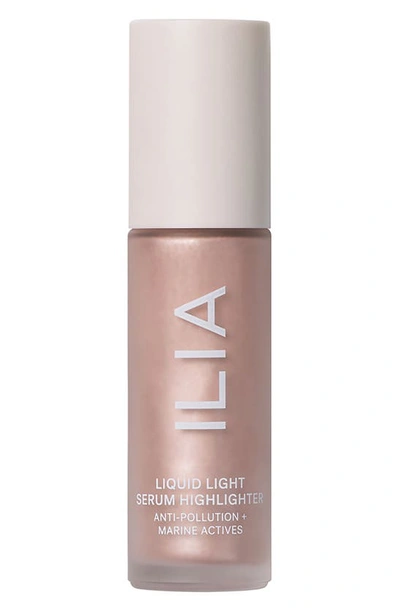 Ilia Liquid Light Serum Highlighter Atomic 0.5 oz/ 15 ml In Atomic (shimmering Pink Pearl)