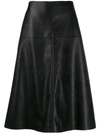 STELLA MCCARTNEY HIGH-WAISTED A-LINE SKIRT