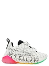 STELLA MCCARTNEY STELLA MCCARTNEY LOGO GRAFFITI RAINBOW STRAP SNEAKERS