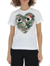 COMME DES GARÇONS PLAY COMME DES GARÇONS PLAY CAMOUFLAGE HEART T
