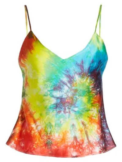 Dannijo Tie Dye Silk Camisole