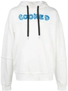 Haculla Cooked Printed Hoodie In White