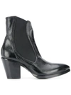 ROCCO P BLOCK HEEL ANKLE BOOTS