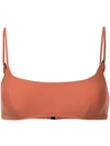 MATTEAU BANDEAU-STYLED BIKINI TOP