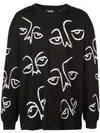 Haculla Stroke Of A Kind Longsleeve T-shirt In Black