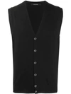 TAGLIATORE WAISTCOAT CARDIGAN