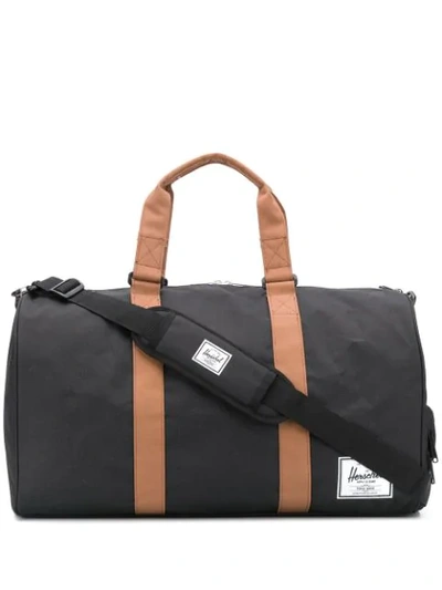 Herschel Supply Co Novel Duffel Bag In Black/ Tan
