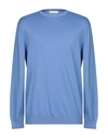 Daniele Fiesoli Sweaters In Pastel Blue