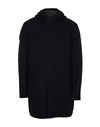 Armani Exchange Coat In Black