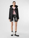 BURBERRY Coated Nylon Hooded Parka with Detachable Gilet