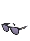 BOTTEGA VENETA BLACK ACETATE SUNGLASSES