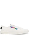 GIVENCHY EMBROIDERED DETAIL LOW-TOP TRAINERS