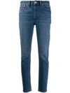 BURBERRY STONEWASHED EFFECT STRAIGHT JEANS