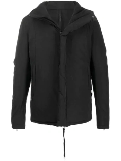 Army Of Me Funnel-neck Padded Jacket In Black