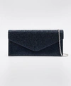 Judith Leiber Women's Envelope Crystal Clutch In Midnight Navy