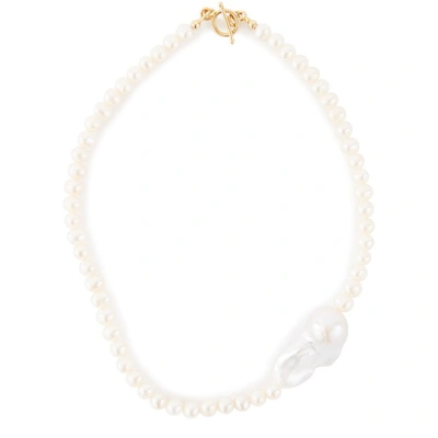 Magda Butrym Jasmine Choker In White