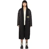 MM6 MAISON MARGIELA MM6 MAISON MARGIELA BLACK INSIDE-OUT COAT