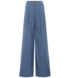 REJINA PYO EDDIE HIGH-RISE WOOL PANTS,P00411415