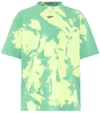 OFF-WHITE TIE-DYE COTTON T-SHIRT,P00421555