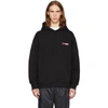 OPENING CEREMONY OPENING CEREMONY SSENSE EXCLUSIVE BLACK AND PINK LOGO HOODIE