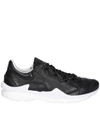 Y-3 Adizero Runner Neoprene-trimmed Mesh Sneakers - Black In Black