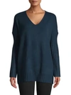 FRENCH CONNECTION Vhari Ribbed-Sleeve Sweater,0400011580312