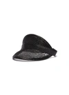 EUGENIA KIM 'VICKY' HORSEHAIR BILL VISOR