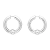 AMBUSH AMBUSH SILVER BALL CLOSURE EARRINGS