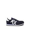 ARMANI EXCHANGE BLUE POLYAMIDE SNEAKERS,XUX017XV0288BLUE