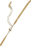 CHAN LUU CHAN LUU WOMAN 18-KARAT GOLD-PLATED STERLING SILVER, PIETERSITE AND SPINEL NECKLACE IVORY,3074457345621184137